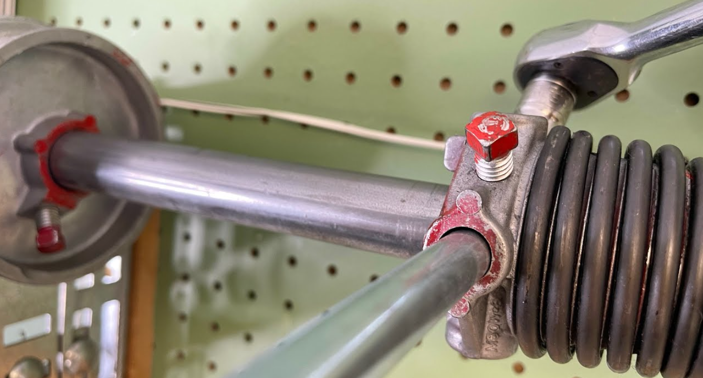 garage door spring replacement.