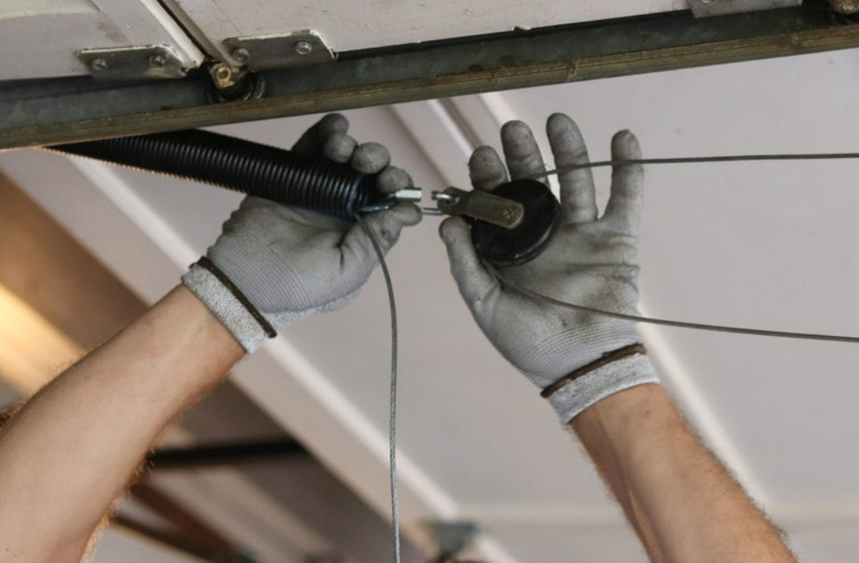 Broken Garage Door Spring Replacement